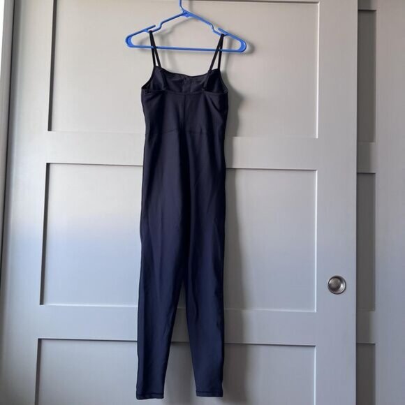 Old Navy Active Jumpsuit Womens Small Black Powersoft Go-Dry Workout Athletic - Picture 2 of 12